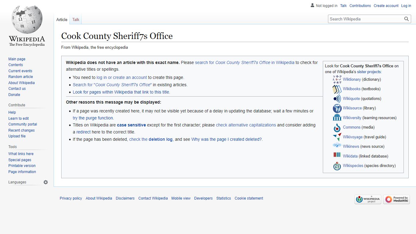 Cook County Sheriff's Office - Wikipedia